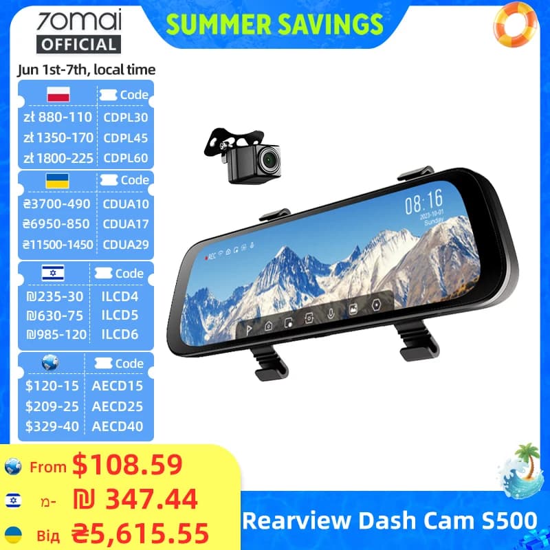 Car DVR dash camera