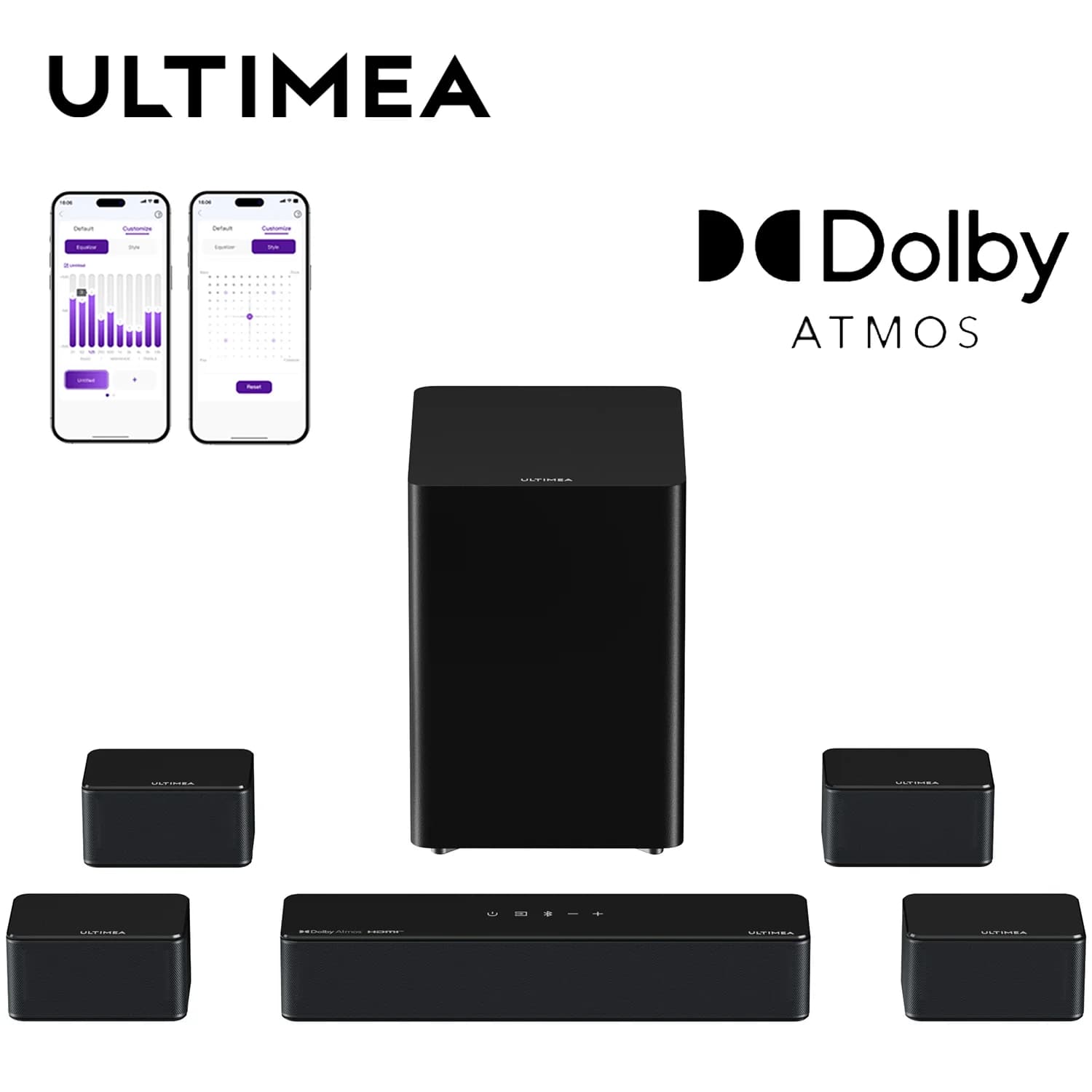 Soundbar Dolby Atmos z subwooferem