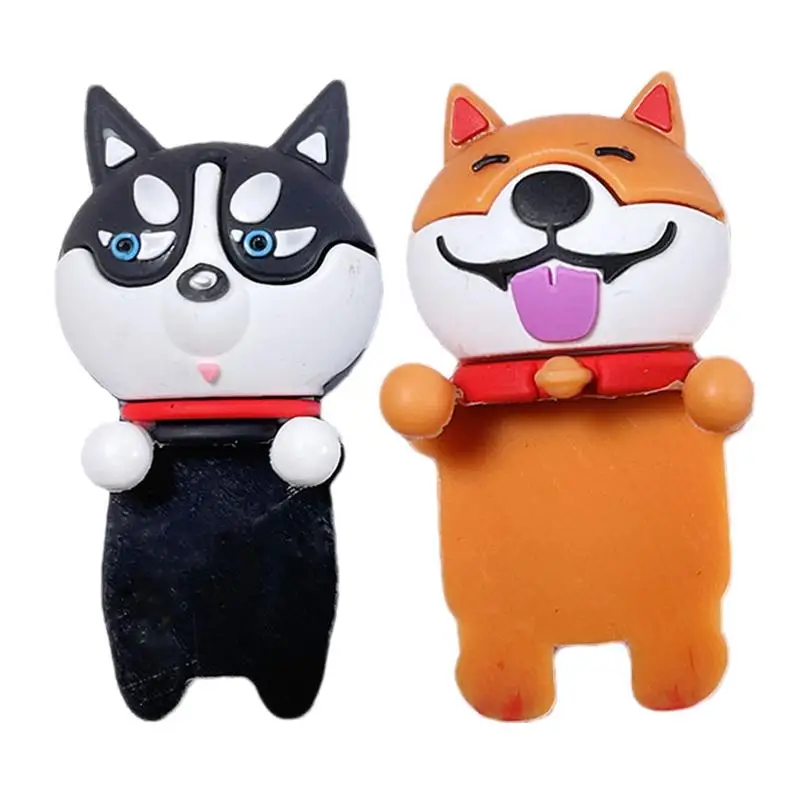 Tablet Car Ornament Silicone Lying Dog
