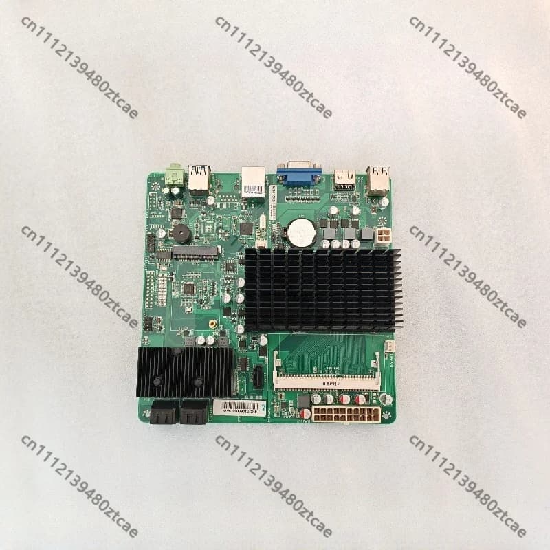 J1900 Quad Core ITX Motherboard 6 Bay Multi Disk SATA NAS Network Storage NVR Mainboard for Data Storage