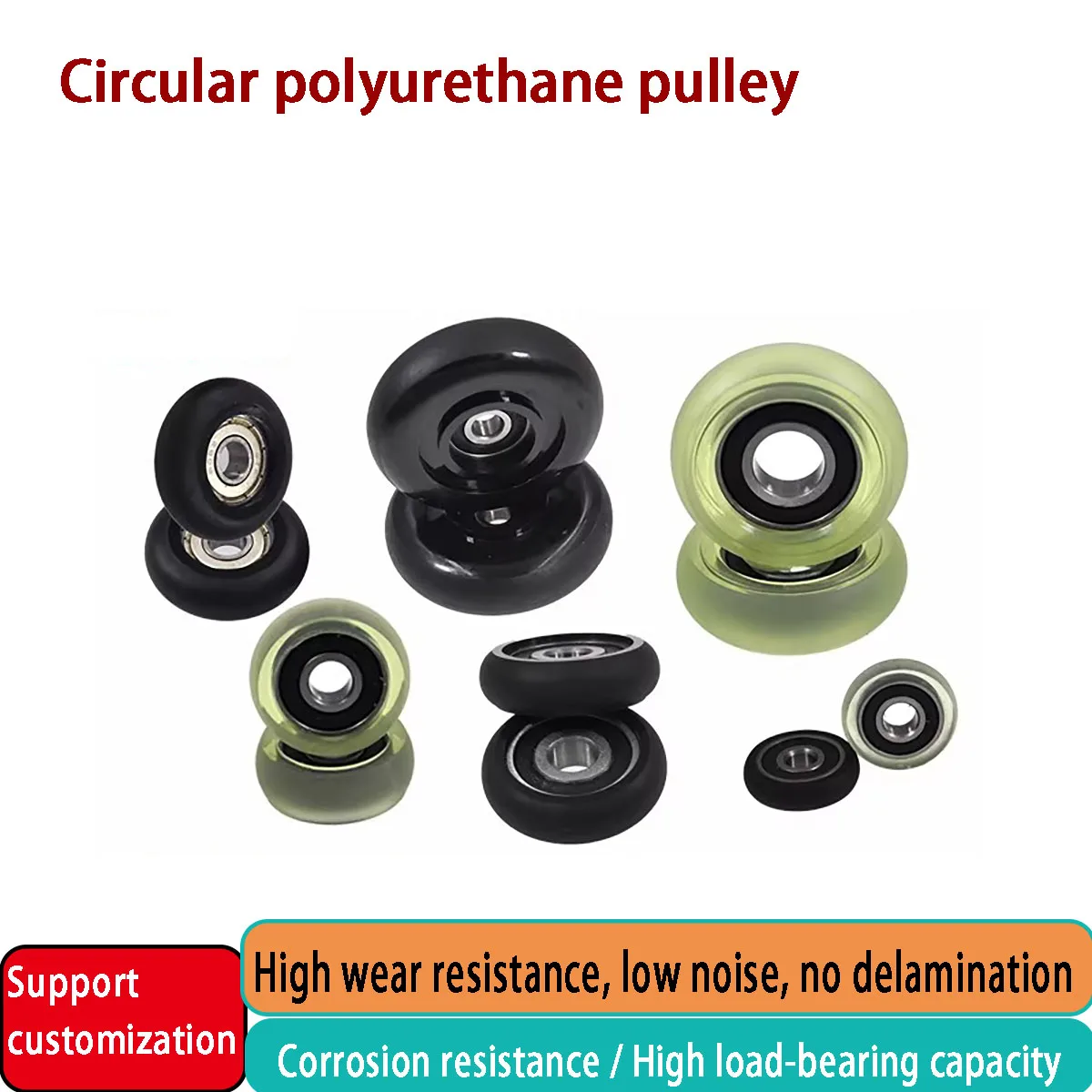 Akcesorium treningowe Curved Polyurethane Pulley Ball Type