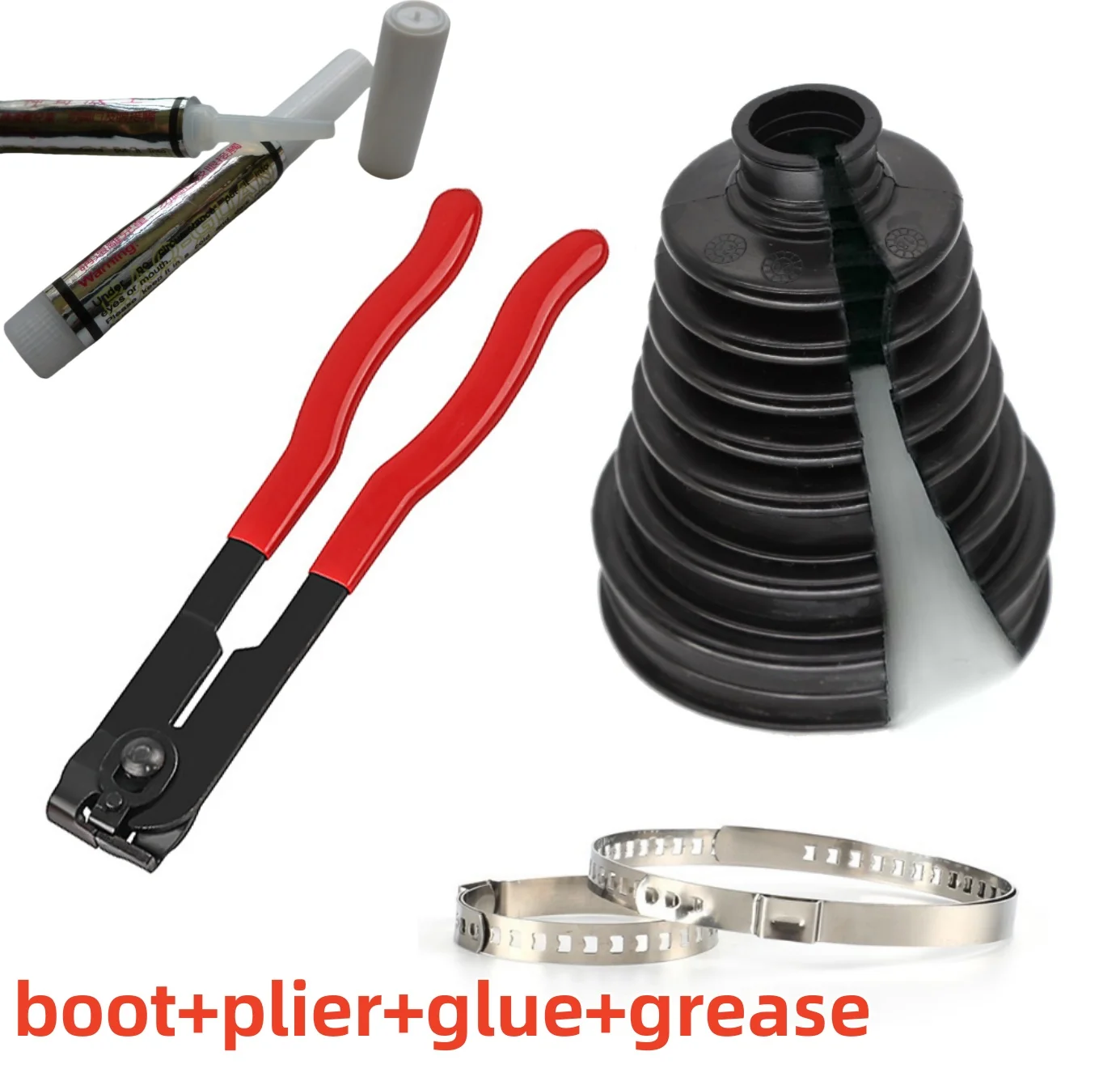 Car accessory Universal Split Boot Kit Driveshaft