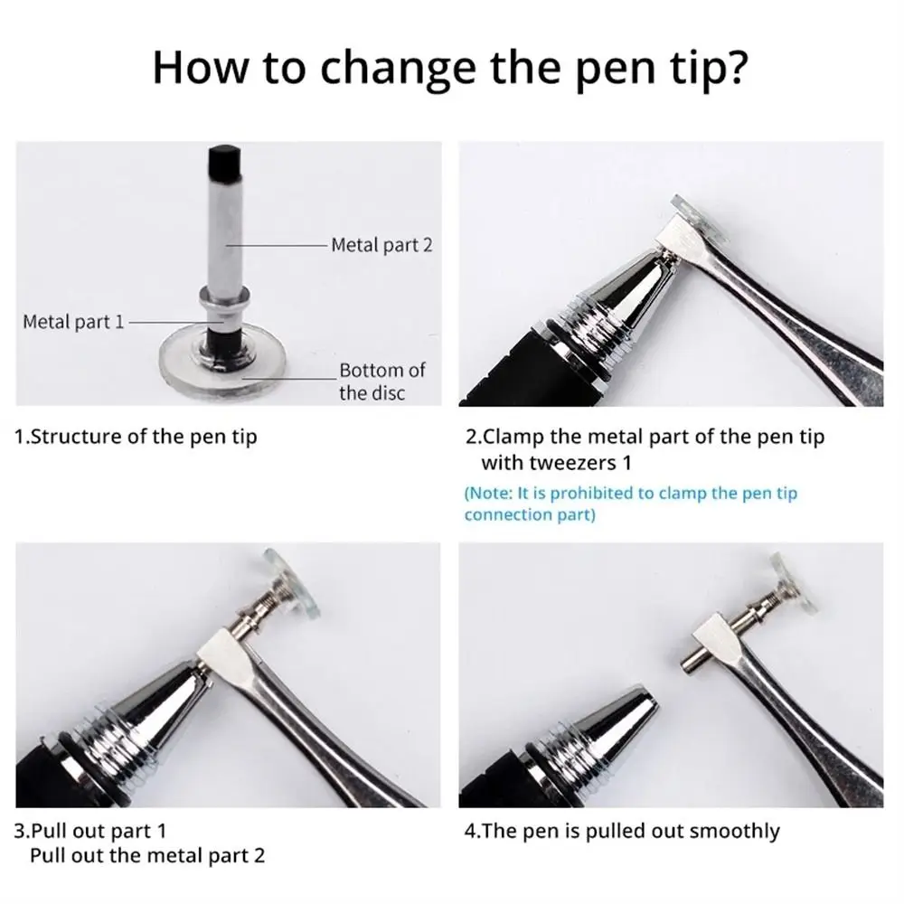 Tablet Pen Accessories Capacitive Cloth Head