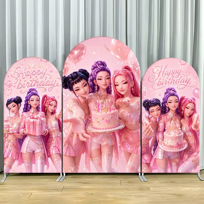 Akcesorium kuchenne Pink Kpop Demon Hunters Arch