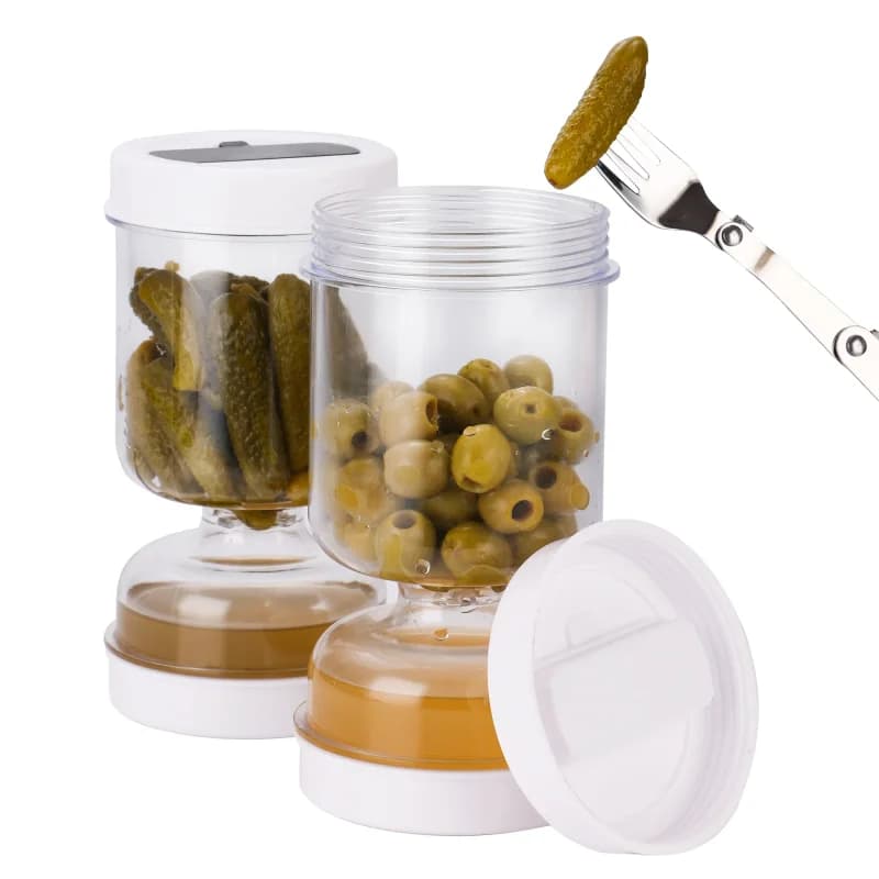 Органайзер для дому Olive Pickle Strainer Jar Container