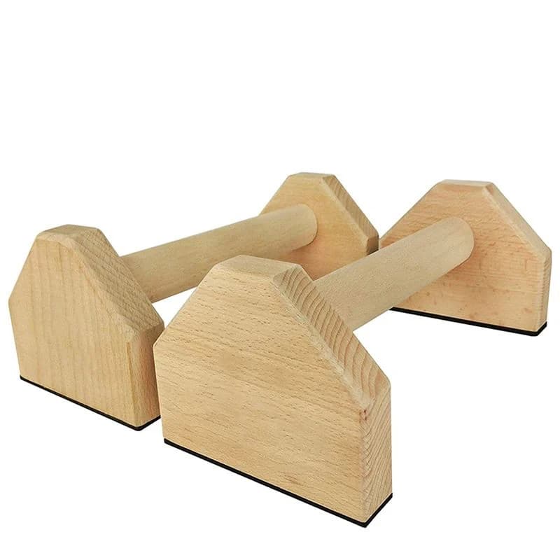 Training accessory Push-up Stand Wood Pushup Bars