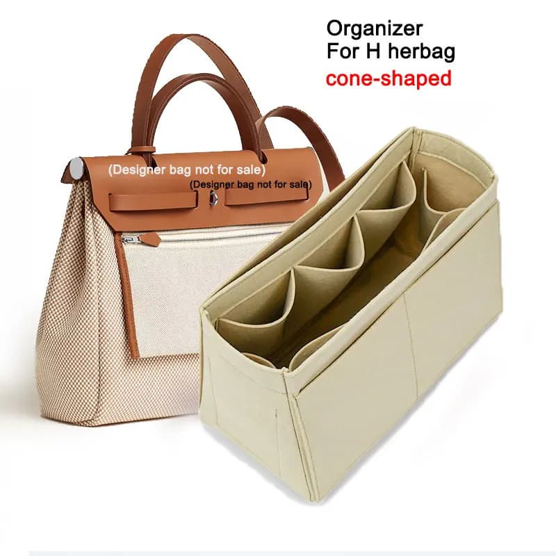 Custom Color Organizer For H Herbag ZiP 31 MM 39 Insert Bags,Makeup Tote Organize,Women Handbag Tote Cosmetic Liner Keep Shaper