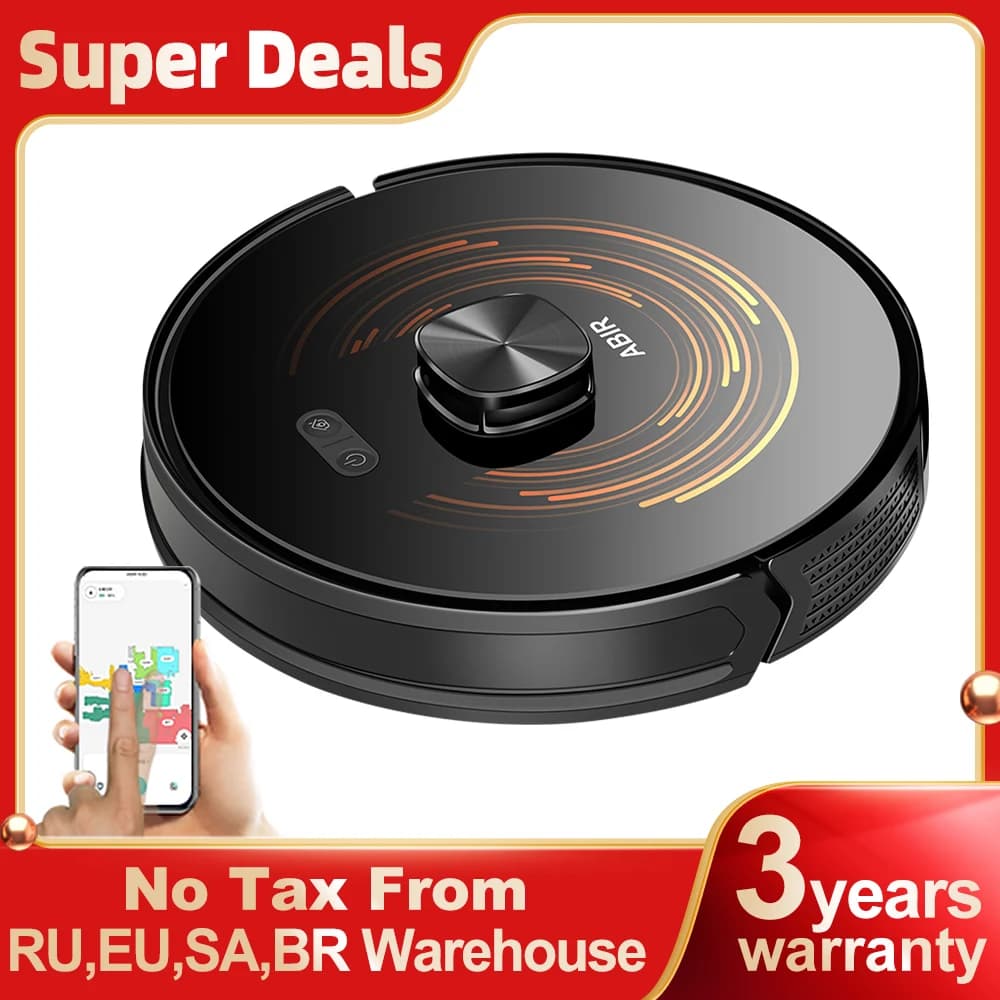 Smart robot vacuum cleaner