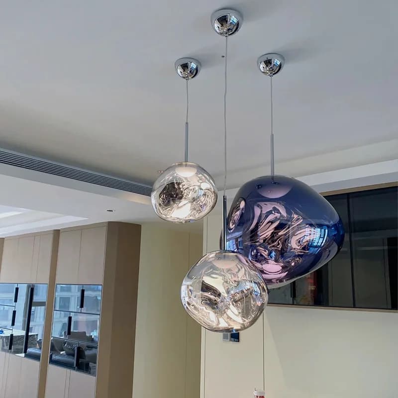 Oświetlenie LED Nordic LED Lava Ceiling Pendant