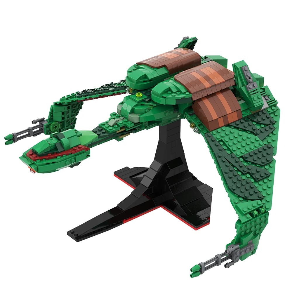 Zabawka edukacyjna SETBRICKS MOC Klingon Bird Prey