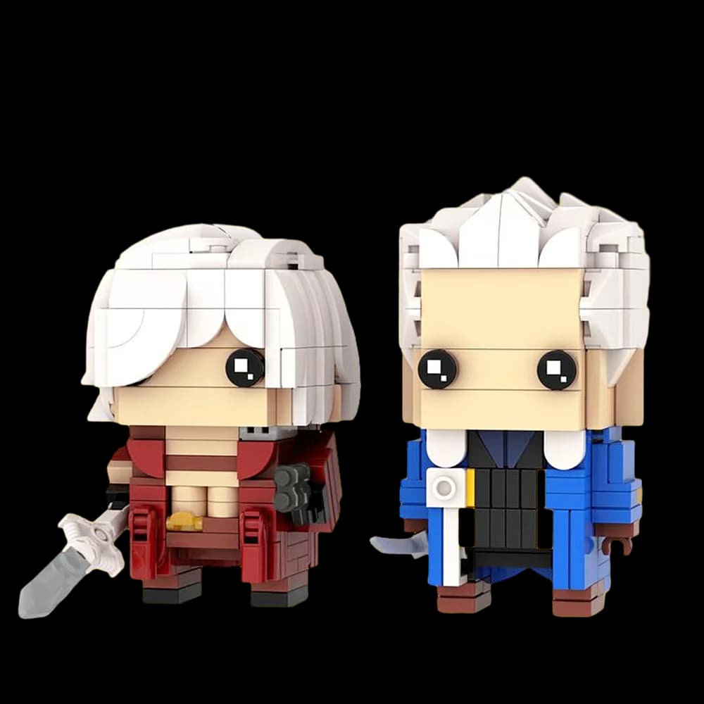 Набір конструктора MOC Dante Vergil Brickheadz Building