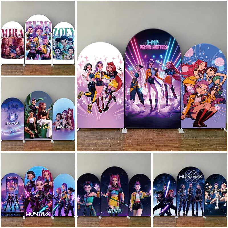 Wyposażenie domu K-POP Demon Hunter Arch Backdrop