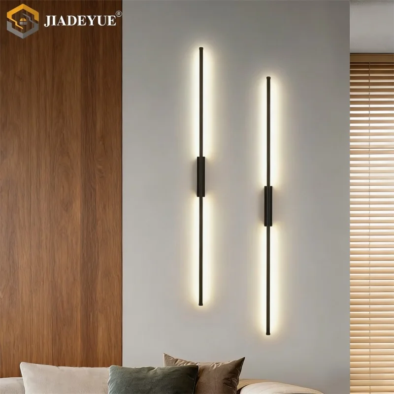 Telewizor Modern Minimalist LED Strip Wall