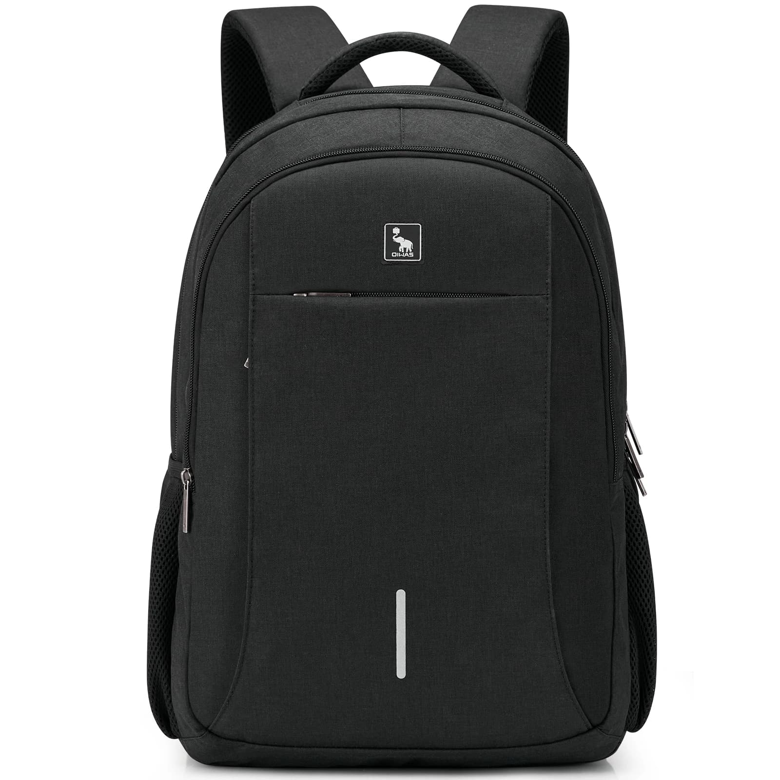 OIWAS Large Capacity Waterproof Computer Backpack with USB Charging Port - Durable Travel Bag for Laptops up to 17 Inches