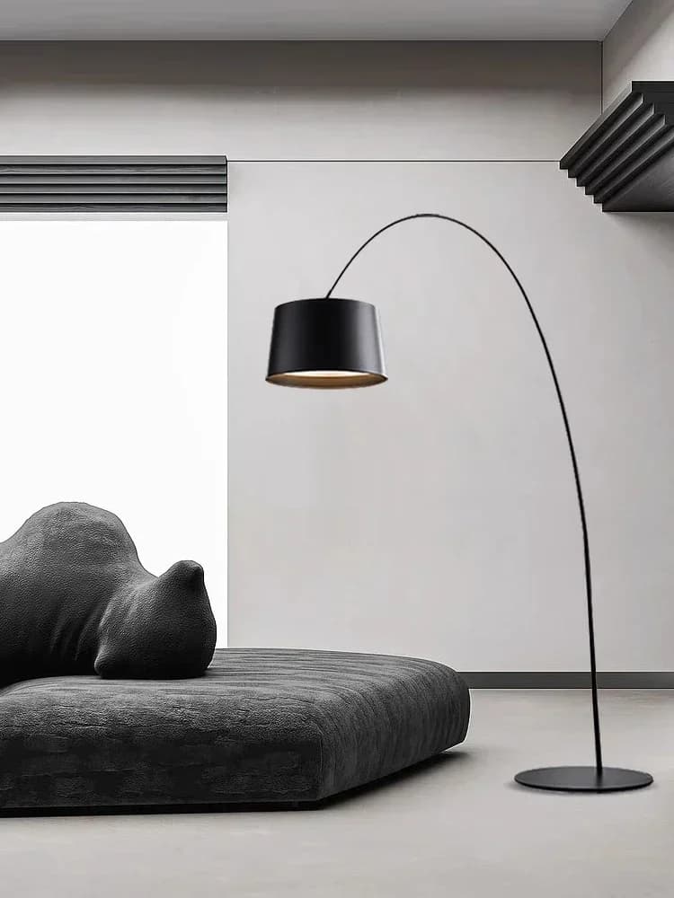 Modern Minimalist Led Floor Lamps Nordic Arc Living Room Sofa Stand Light Bedroom Bedside Lamp Decoration Home Lighting Fixtures