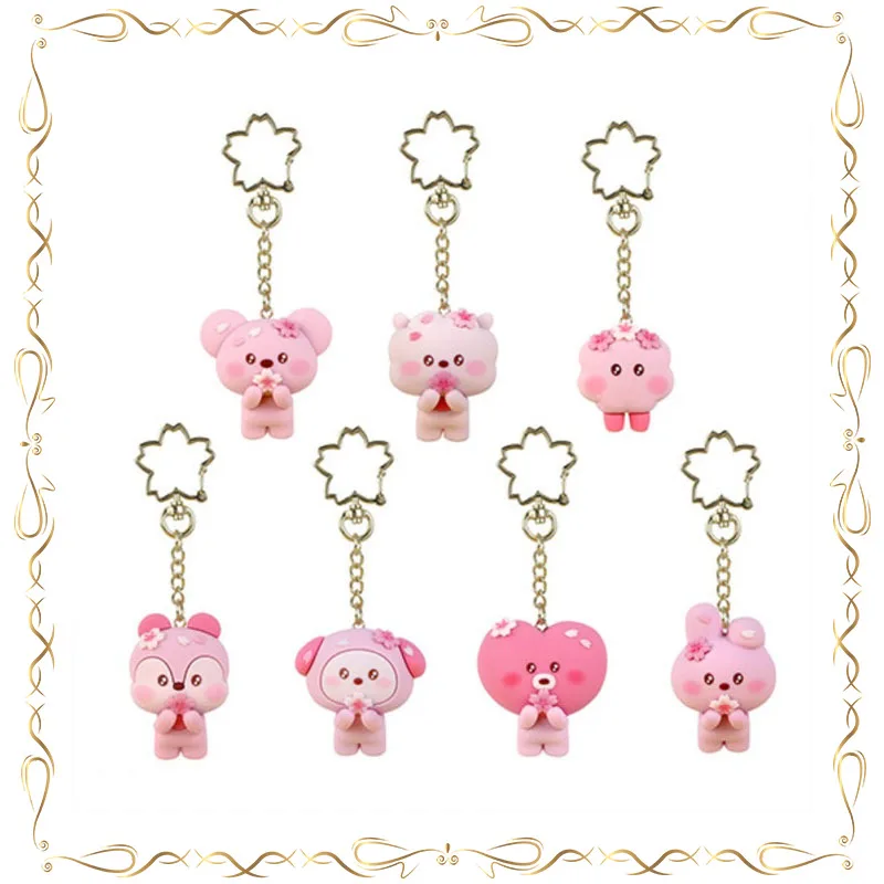 Figurka kolekcjonerska Cherry Blossom Doll Keychain Kawaii
