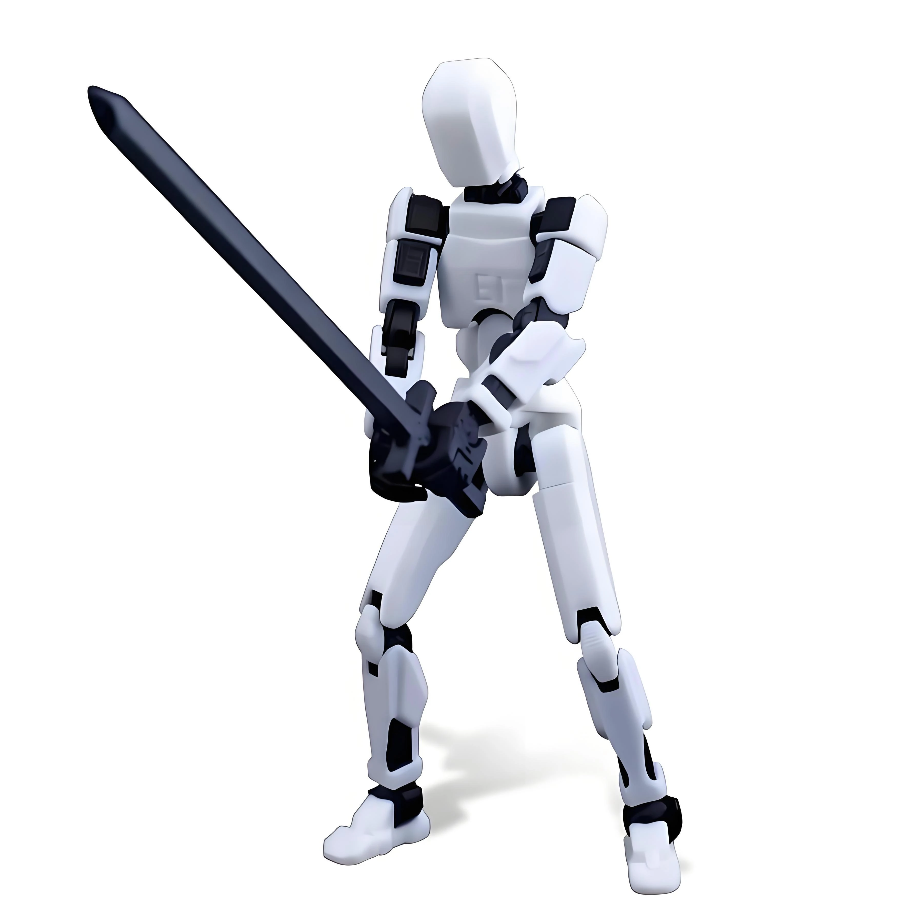 Multi-Jointed Movable Shapeshift Robot 2.0 3D Printed Mannequin Dummy 13 Action Figures Toys Kids Adults Parent-children Games