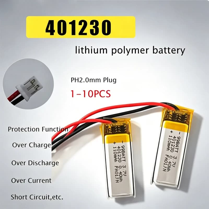 Głośnik 3.7V 110mAh Rechargeable Polymer Li-po