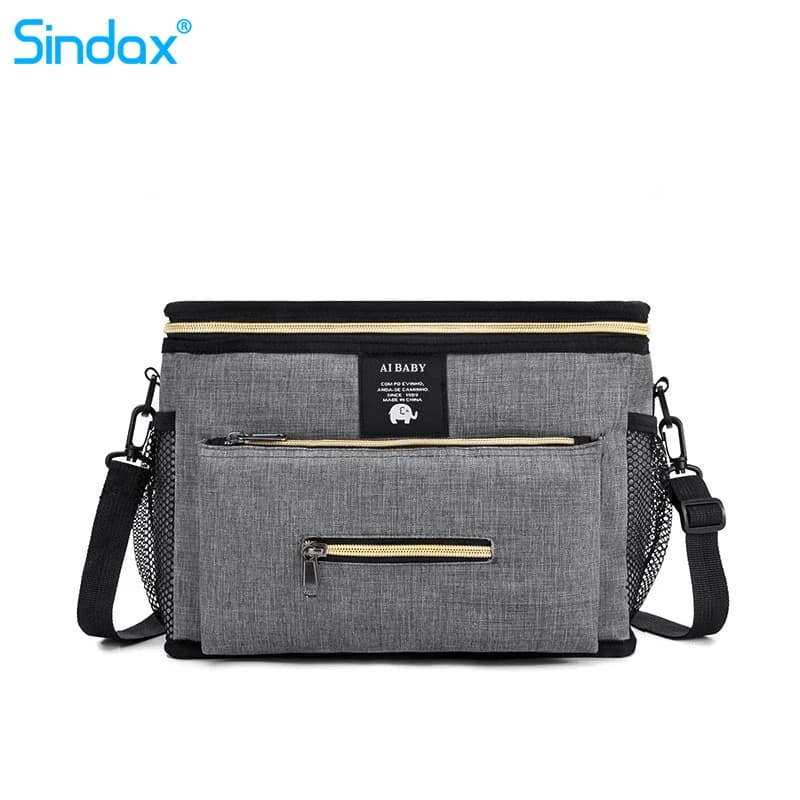 Baby Stroller Waterproof Diaper Bag Large Capacity Mommy Bag Multifunctional Maternity Stroller Organizer Bag Baby Nappy Bag