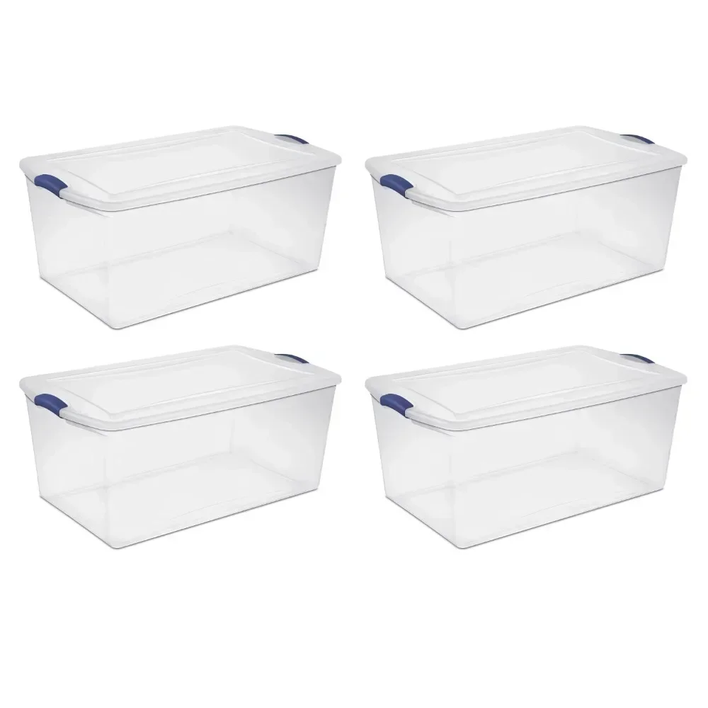 Home accessory Latch Box Plastic Stadium Blue