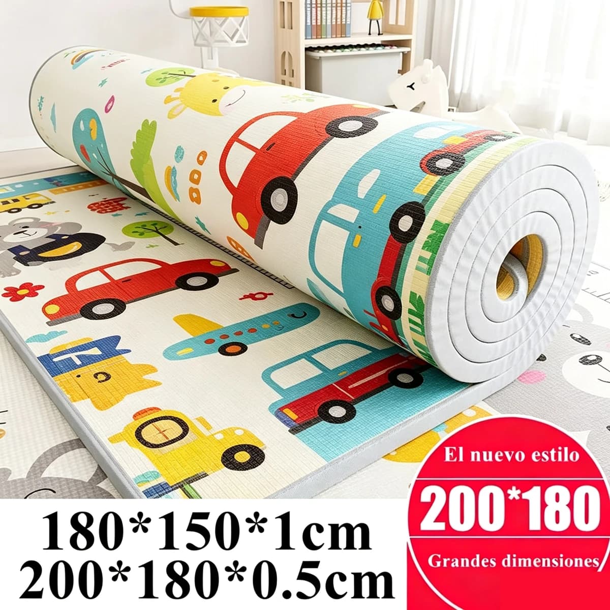Thickening Baby Play Mat Large Size Toy for Children Safety Rug Playmat Developing Mat Baby Room Crawling Pad Folding Mat Carpet