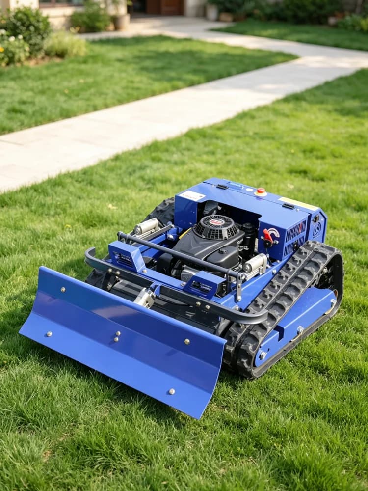 Customized New Design Remote Control Robot Lawn Mower Multi Purpose Lawn Mower for Farmer remote control lawn mower