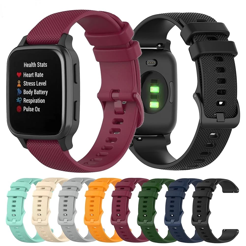 Smartwatch 20mm Silicone Strap Garmin Venu