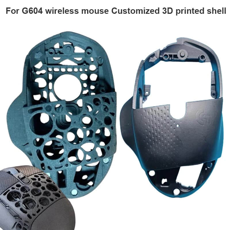 Customized 3D Printed Hollow Shell for G604 Wireless Mouse Weight Reduction Repair Replacement Computer Gaming Mouse Parts