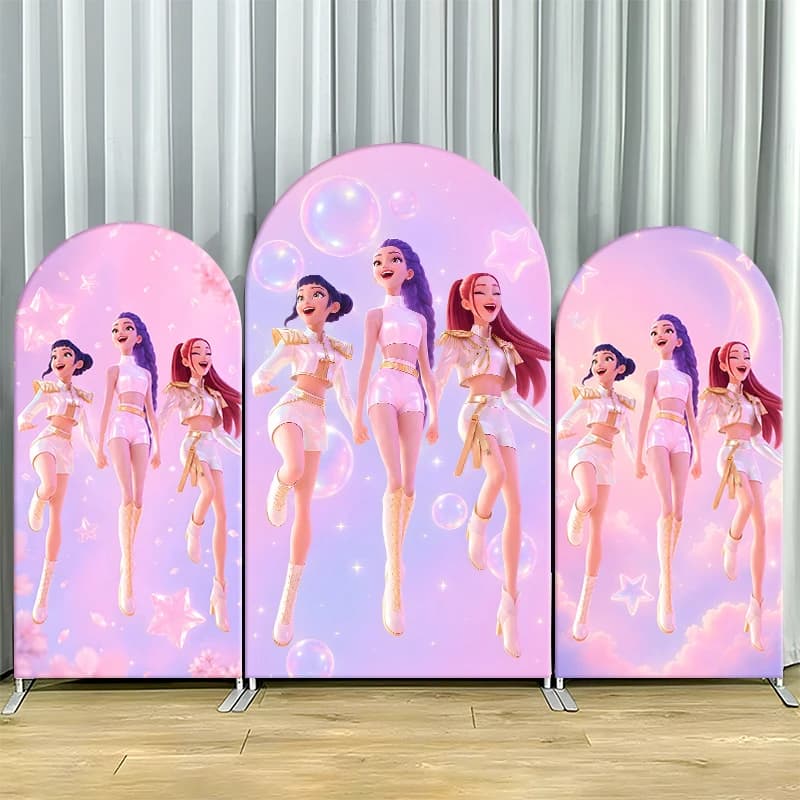 Akcesorium kuchenne Kpop Demon Hunters Arch Backdrop