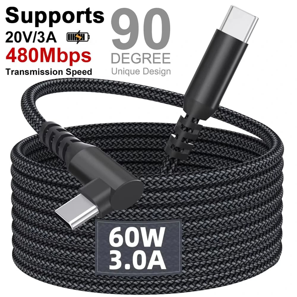 Przewód połączeniowy 60W Fast Charging Elbow Data