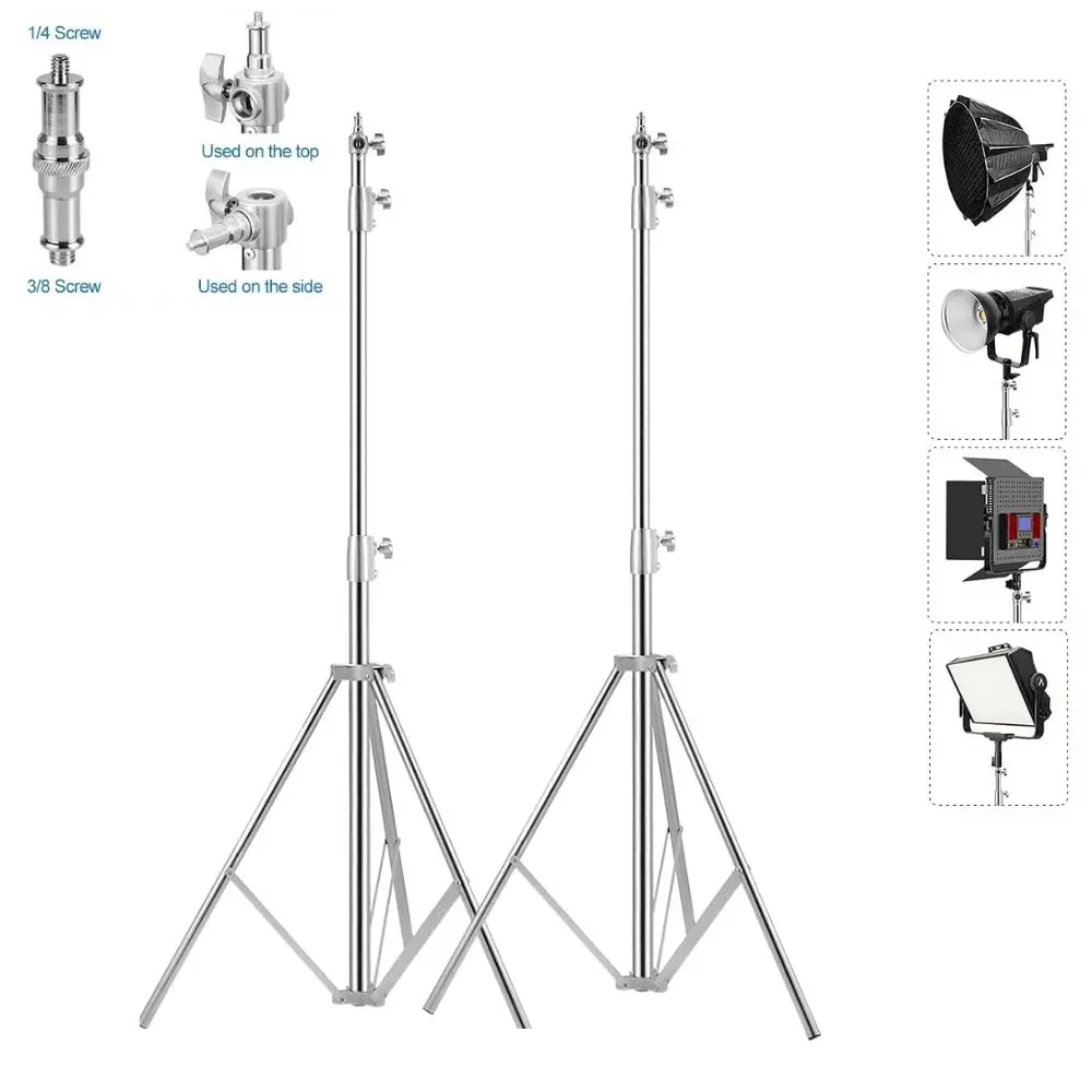 Statyw Stainless Steel Light Stand Spring