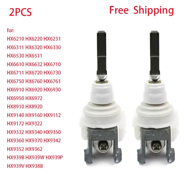 2PCS Electric Toothbrush Link Rod Heads Parts,Филлипс HX6970/HX9360/HX6930 Rotation Type Link Rod Repair Parts