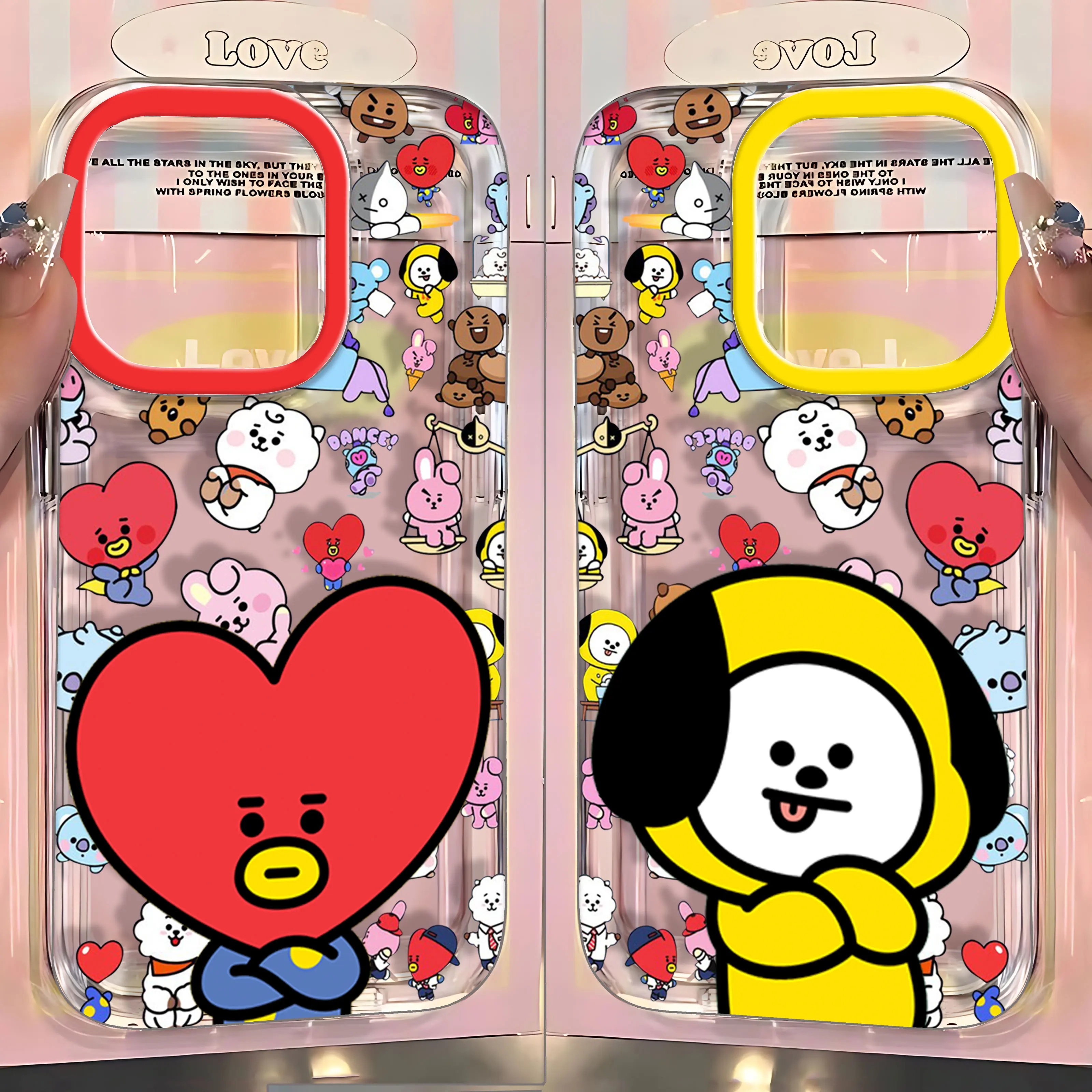 Smartphone Cute Cartoon BTS Phone Case