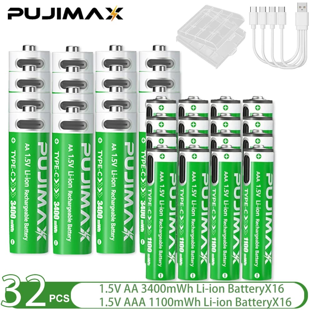 Urządzenie elektroniczne PUJIMAX 1.5V Rechargeable Lithium Battery