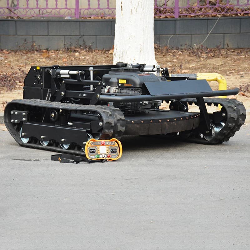 Customized EPA Certified 90cm Remote-Controlled Tracked Lawn Mower Suitable for Industrial and Agricultural Use