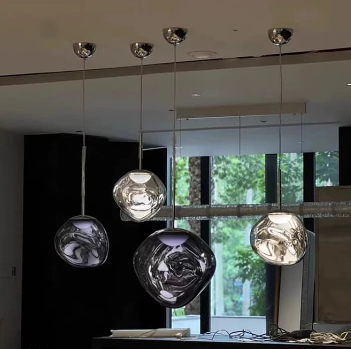 LED lighting Modern Lava Glass LED Pendant