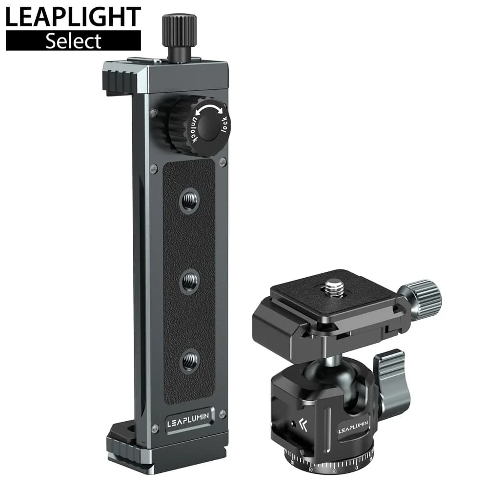 LEAPLIGHT Universal Adjustable Tablet Phone Stand Holder Clip with Ball Head Tablet Mount for Phones Ipro Tablets Tablet Holder