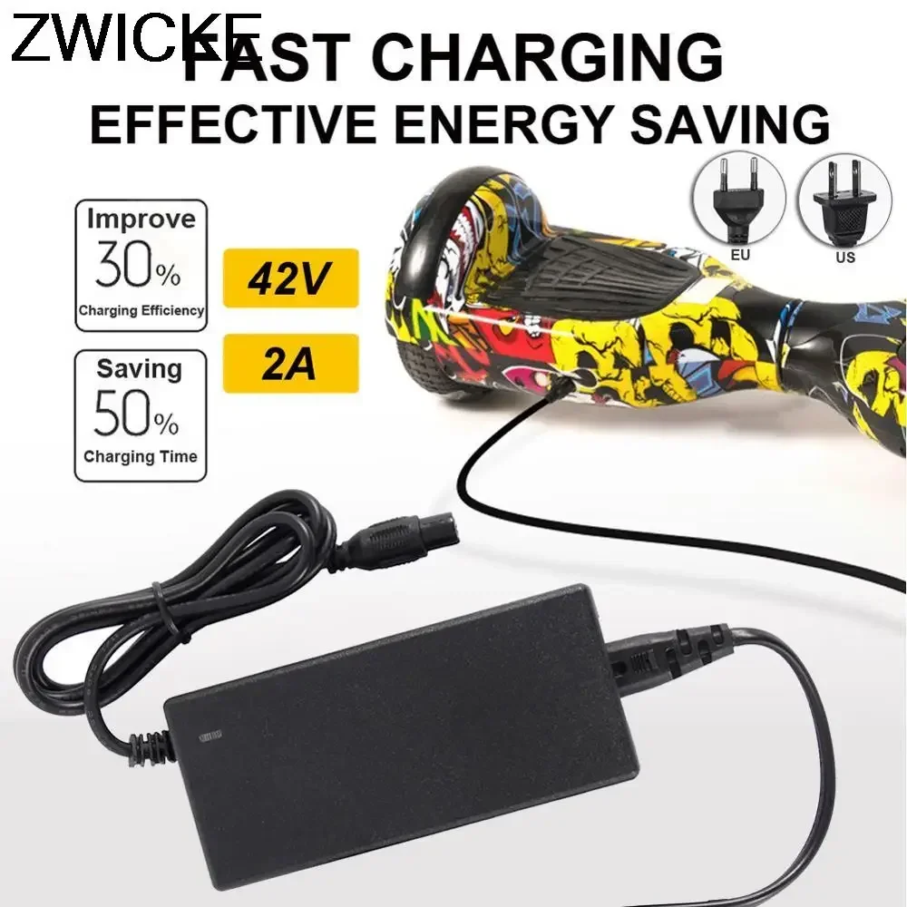 42 V charger for a self-balancing scooter