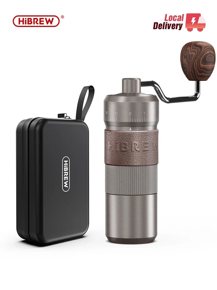 Ekspres do kawy HiBREW Manual Coffee Grinder Aluminum