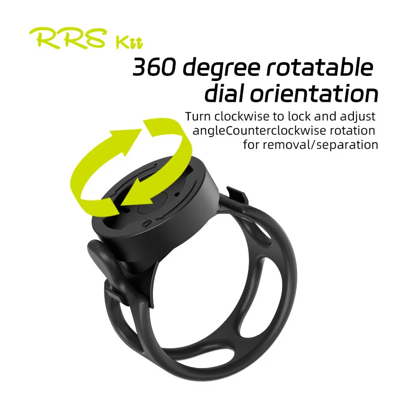 RRSKIT Bicycle Computer Bracket 360 Degree Rotating Road MTB Bike Handlebar Holder For Garmin IGPSPORT WAHOO XOSS GPS Meter Base