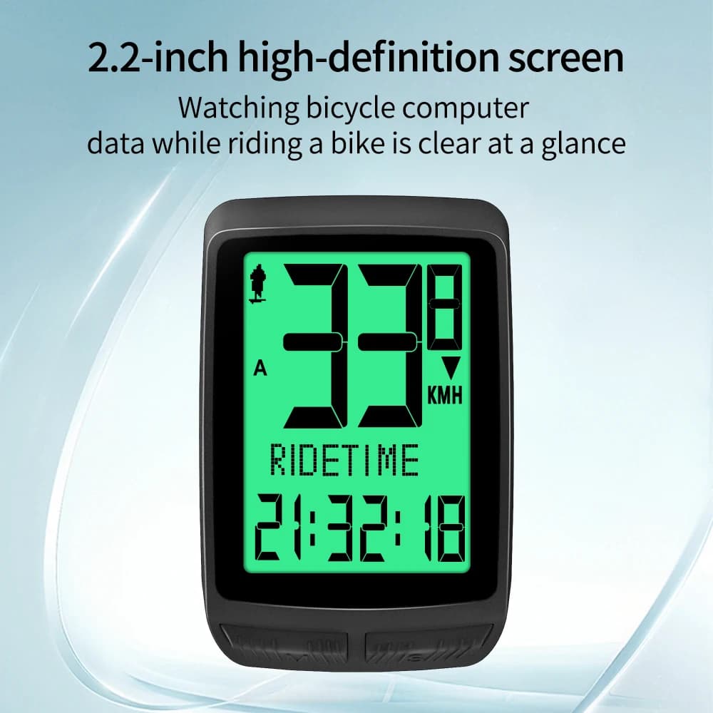 Akcesorium rowerowe Bike Speedometer Odometer Stopwatch Backlight