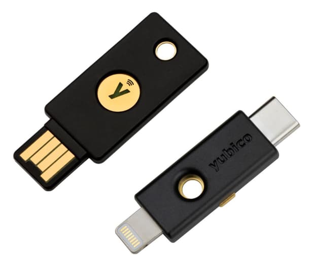 Klucz sprzętowy Yubico YubiKey 5 NFC + YubiKey 5Ci