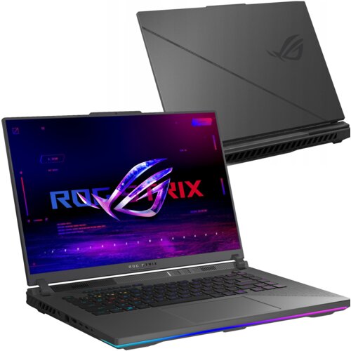 Laptop Asus ROG Strix G16 G614FP-R9161W 16" IPS 240Hz R9-9955HX 16GB RAM 1TB SSD GeForce RTX5070 DLSS 4 Windows 11 Home